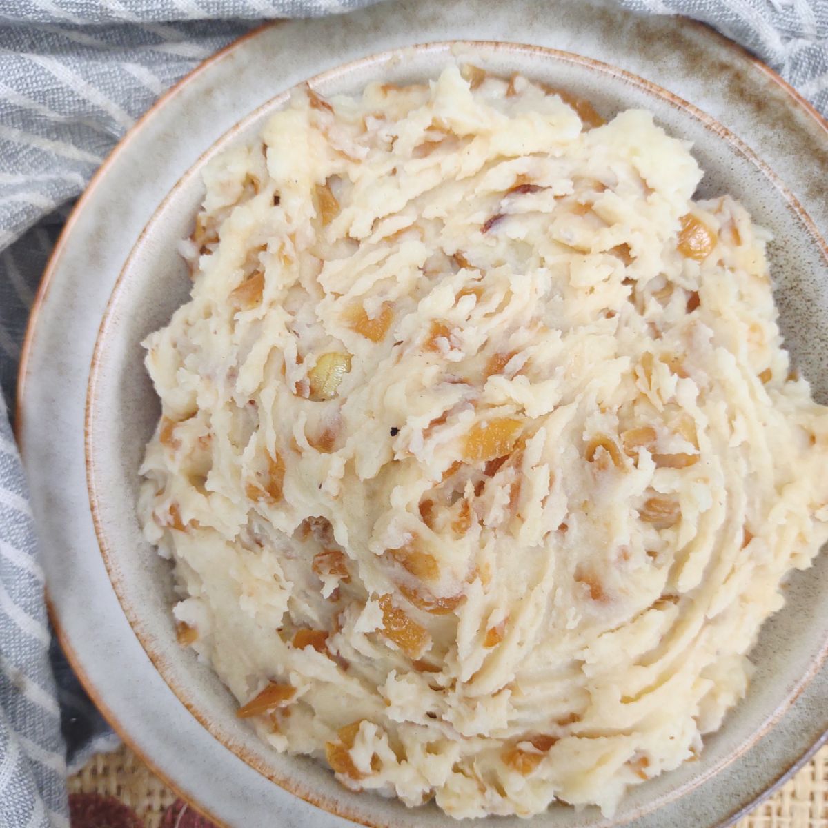 Caramelized Onion Mashed Potatoes