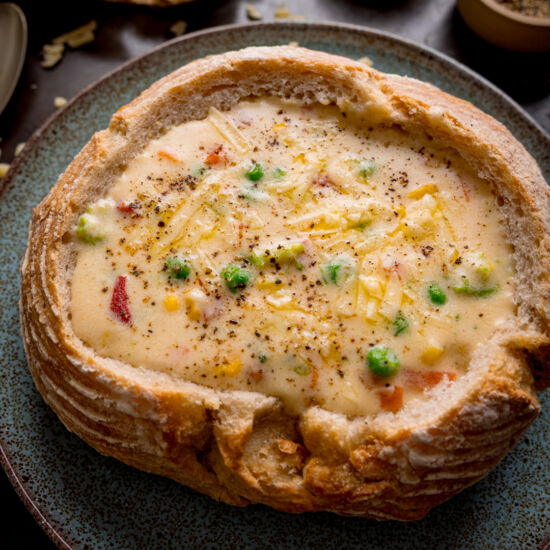 Cheddar & Vegetable Chowder
