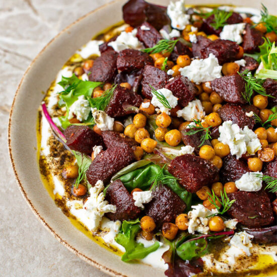 Beetroot Feta Black Lime Salad
