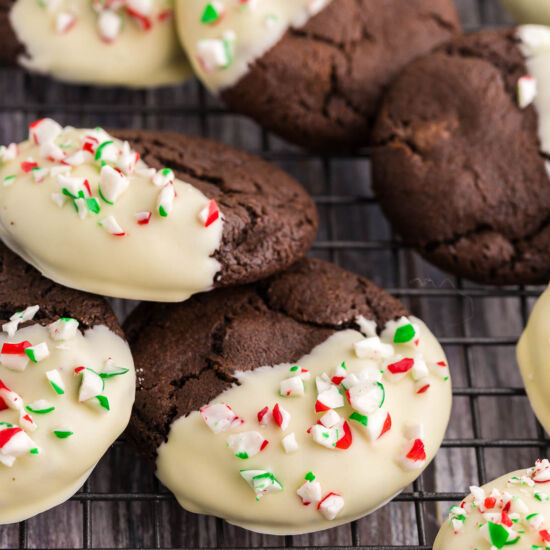 Chocolate Peppermint Cookies