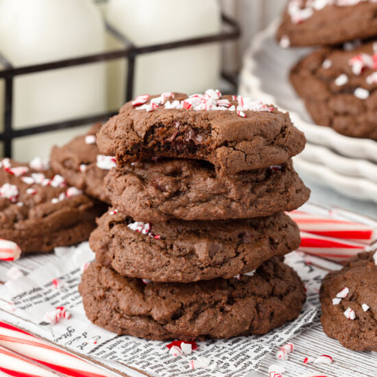 Chocolate Peppermint Cookies