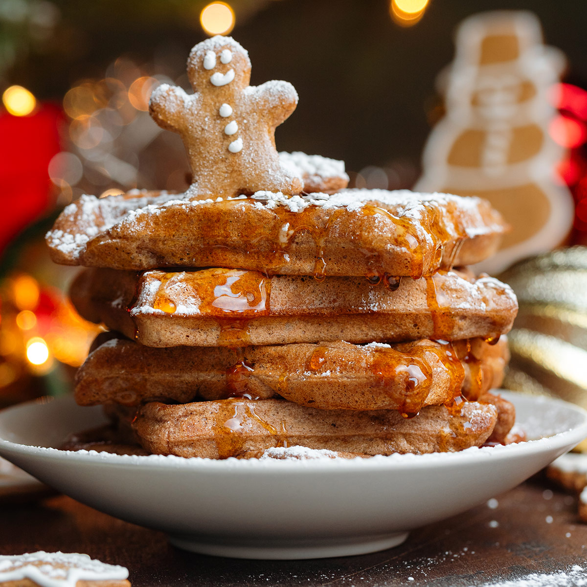Christmas Waffles