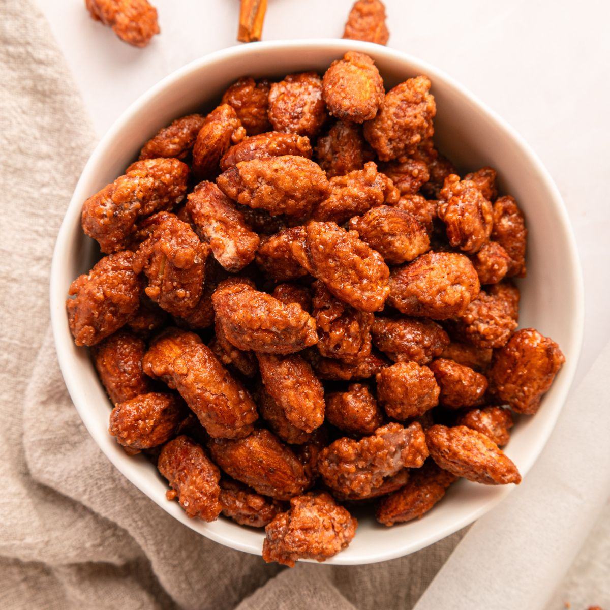 Homemade Cinnamon Roasted Almonds