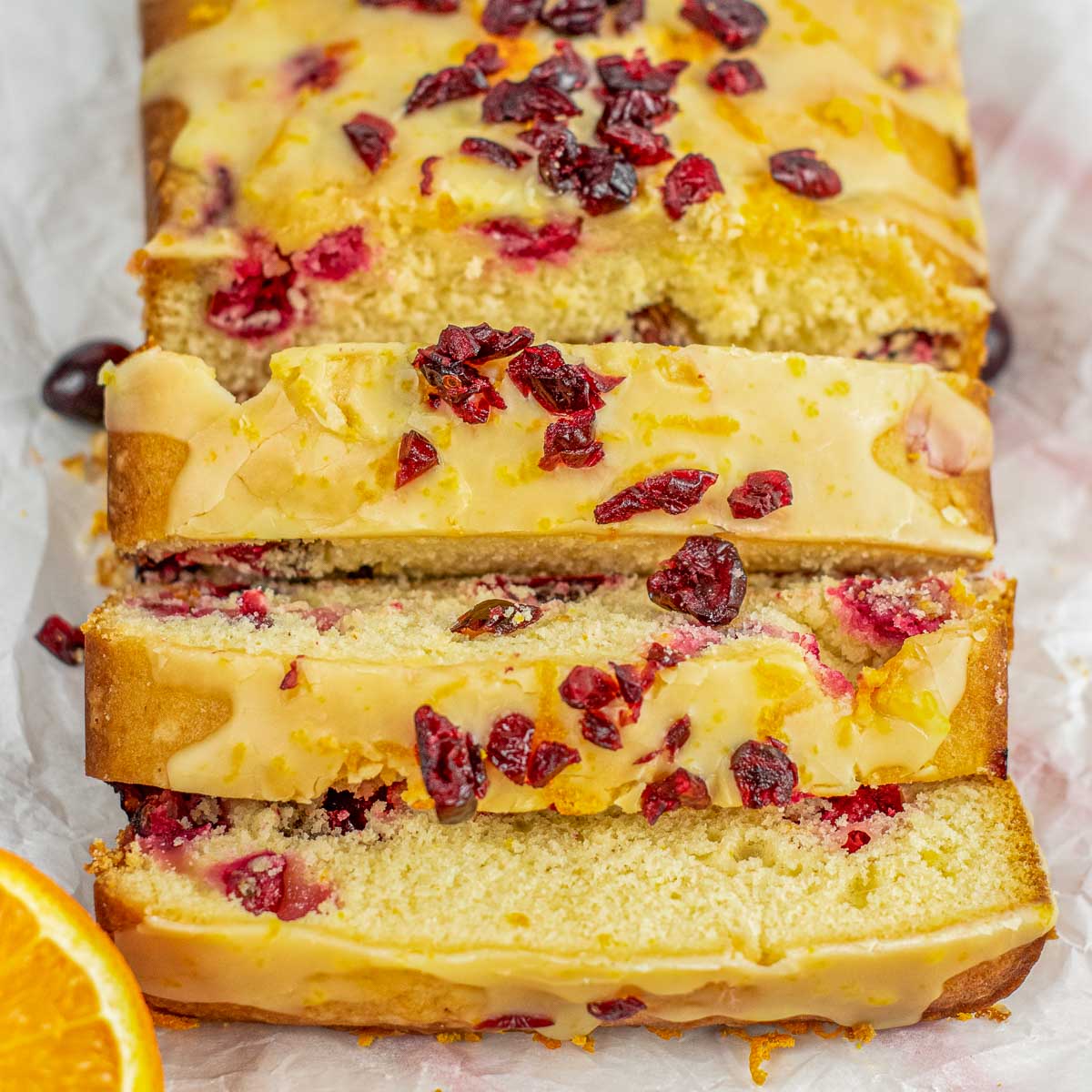 Easy Cranberry Orange Bread