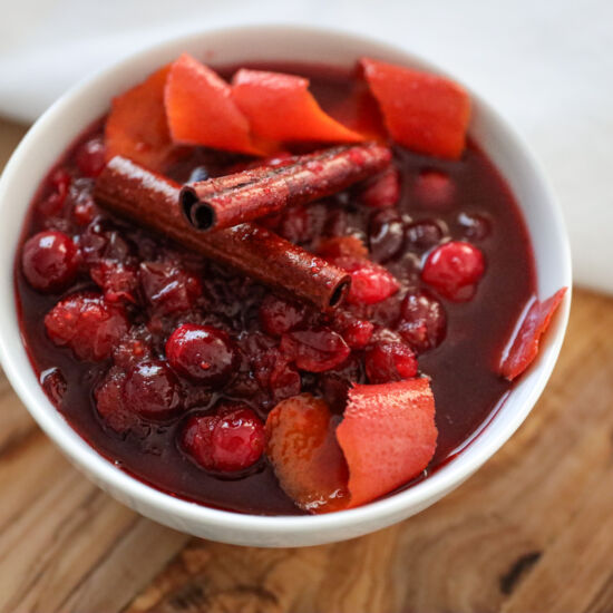 Ultimate Homemade Cranberry Sauce
