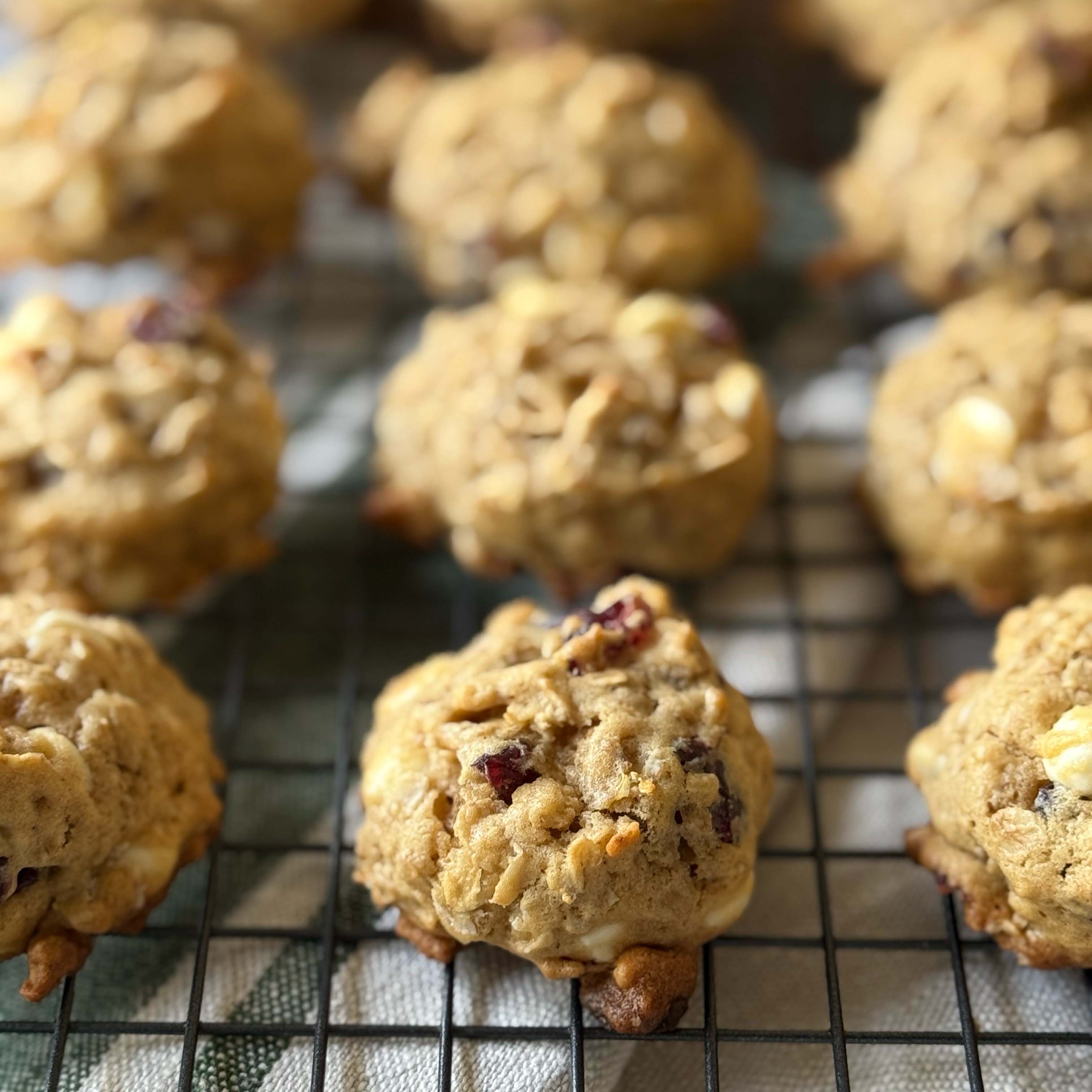 Cranberry & White Chocolate Cookies