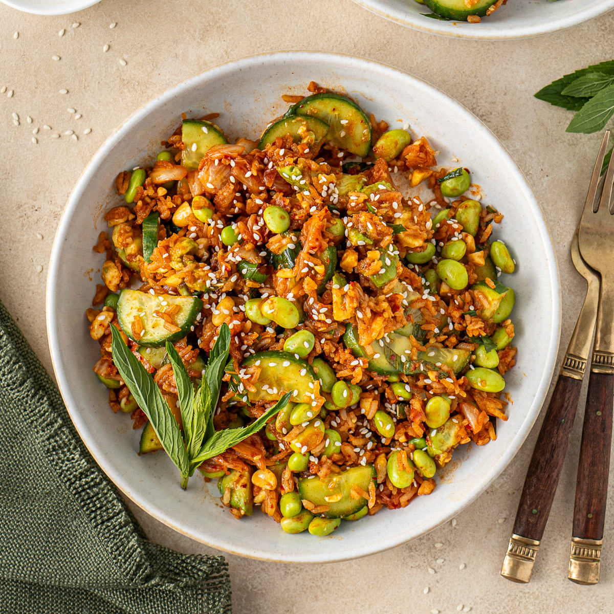 Crispy Rice Salad