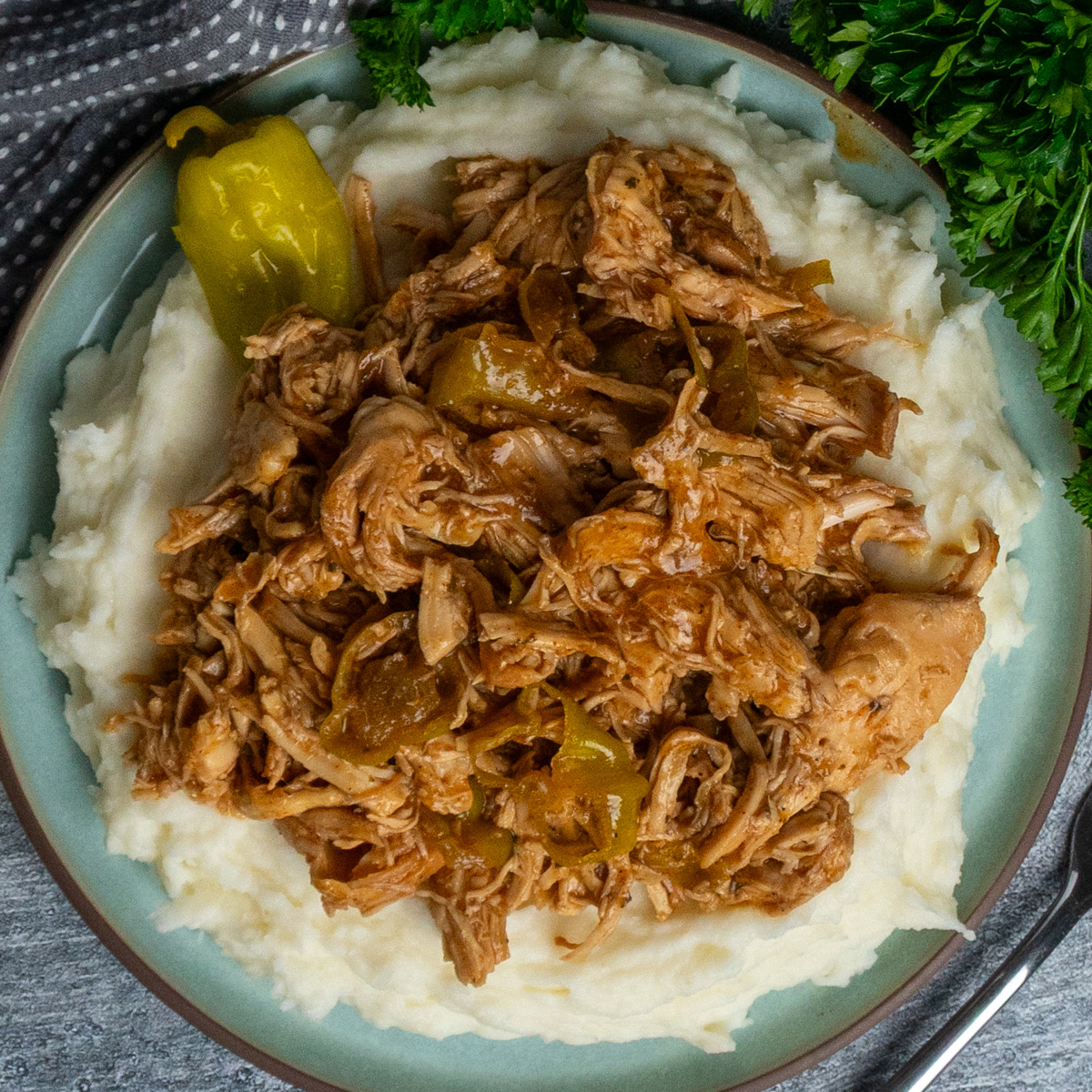 Crock Pot Mississippi Chicken