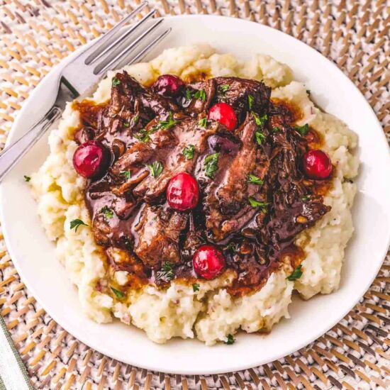 Crockpot Cranberry Pot Roast