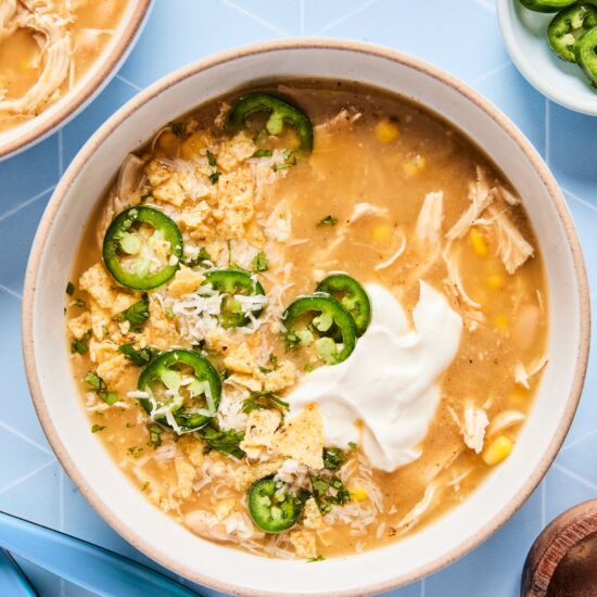 Slow Cooker White Chicken Chili