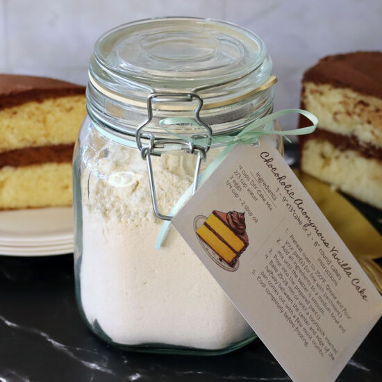 DIY Vanilla Cake Mix