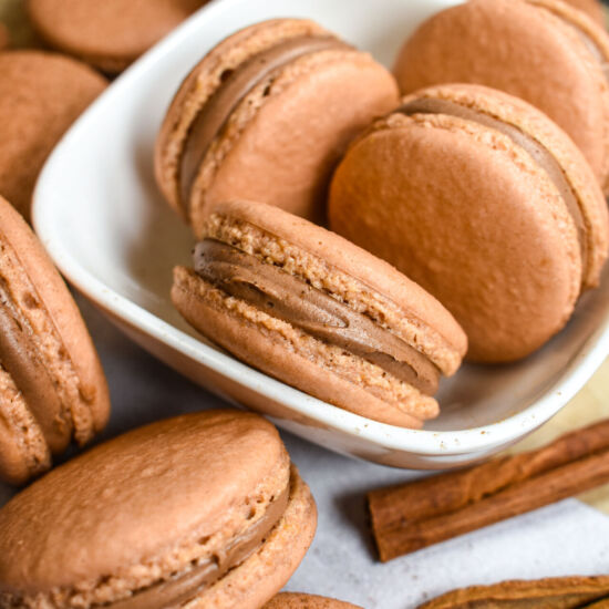 Cinnamon Chai Macarons