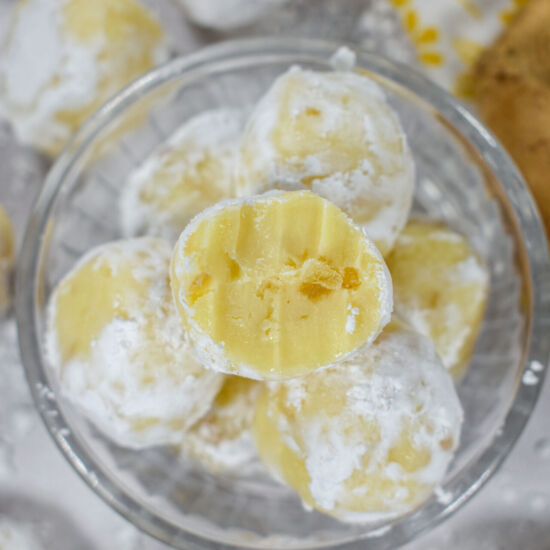 White Chocolate Ginger Truffles