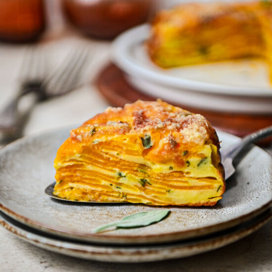 Savory Butternut Squash Cake