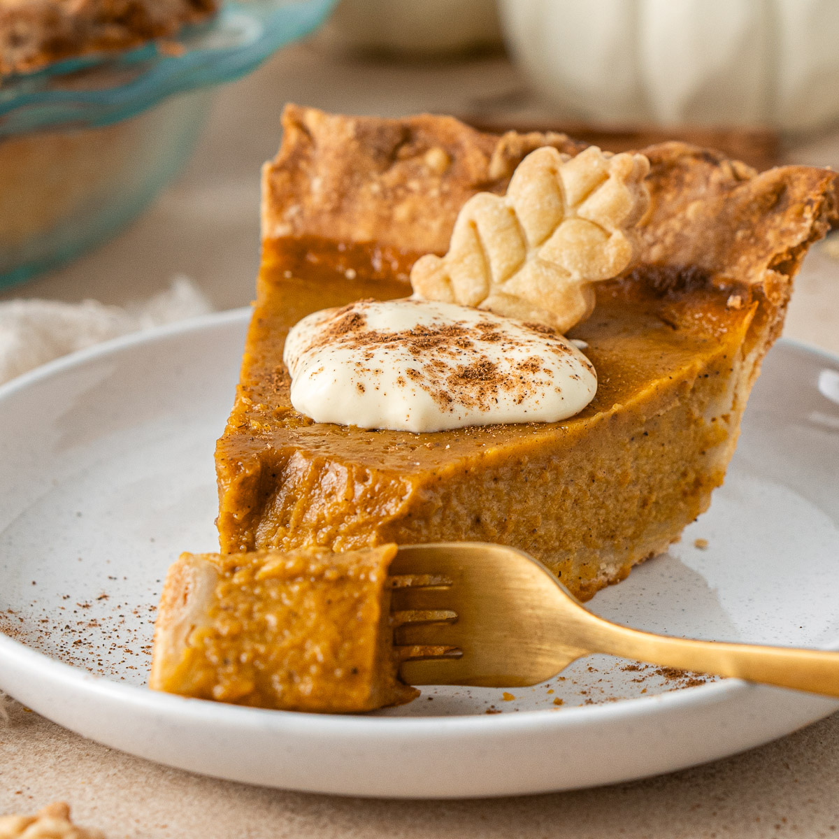 Dairy Free Pumpkin Pie