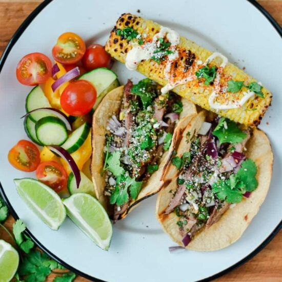 Chimichurri Steak Tacos