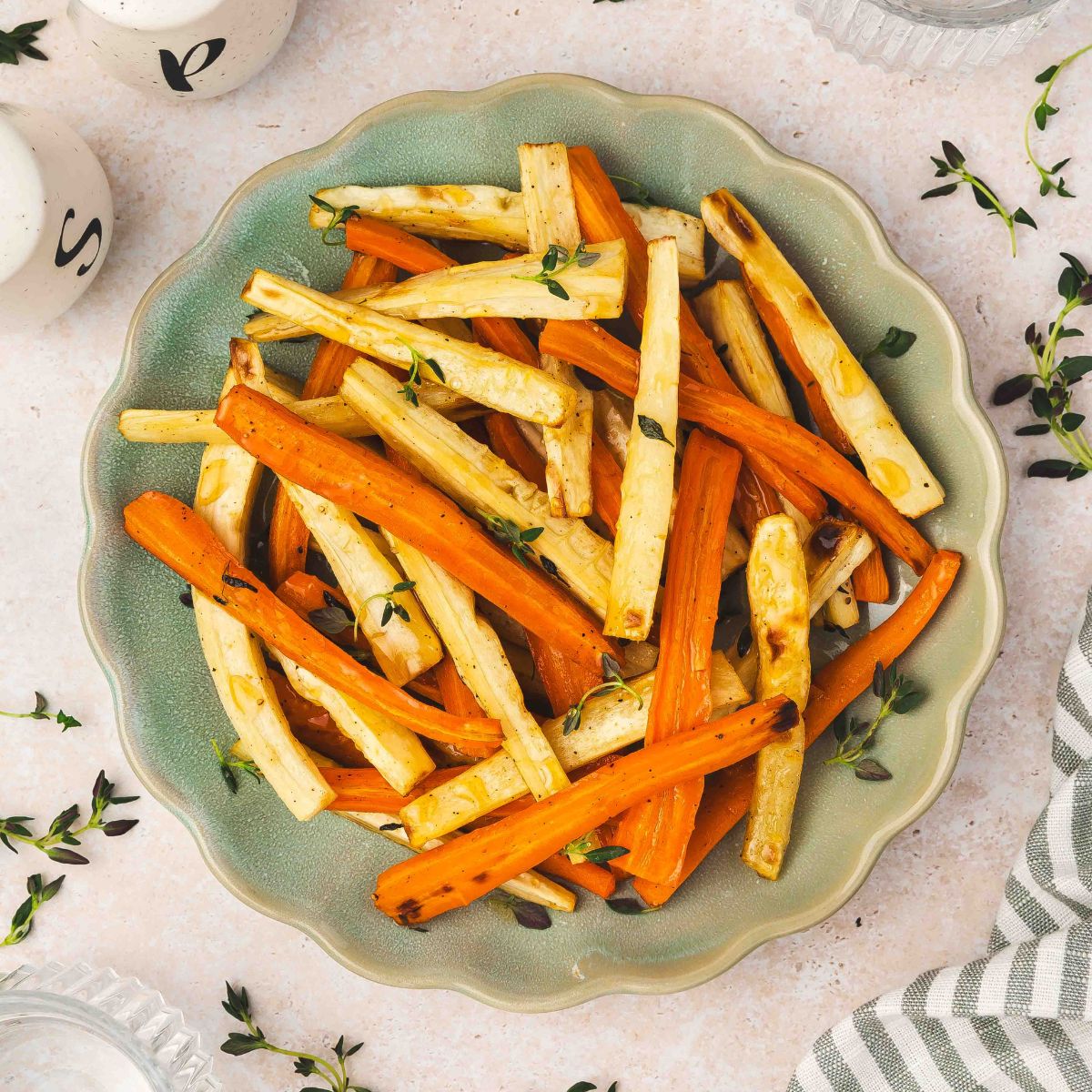 Roasted Parsnips and Carrots