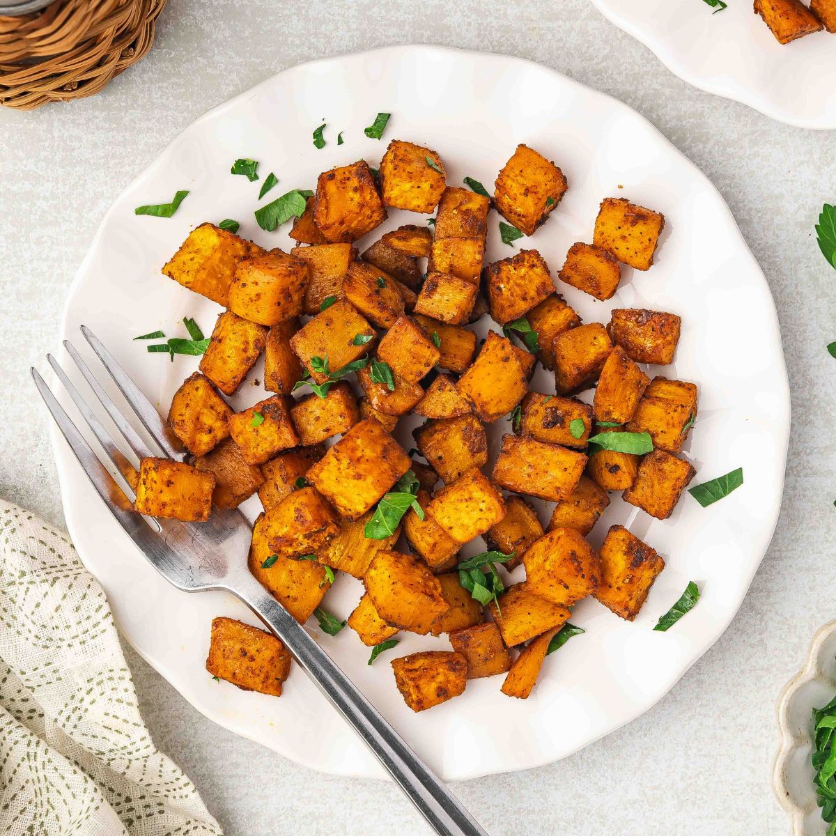 Crispy Roasted Sweet Potatoes