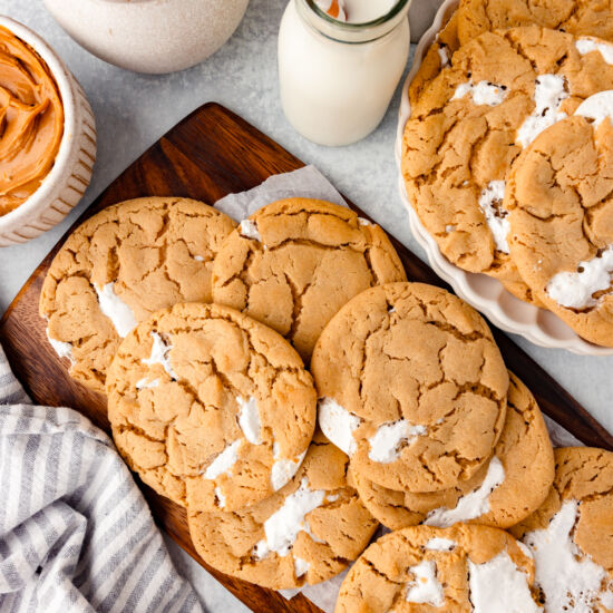 Fluffernutter Cookies