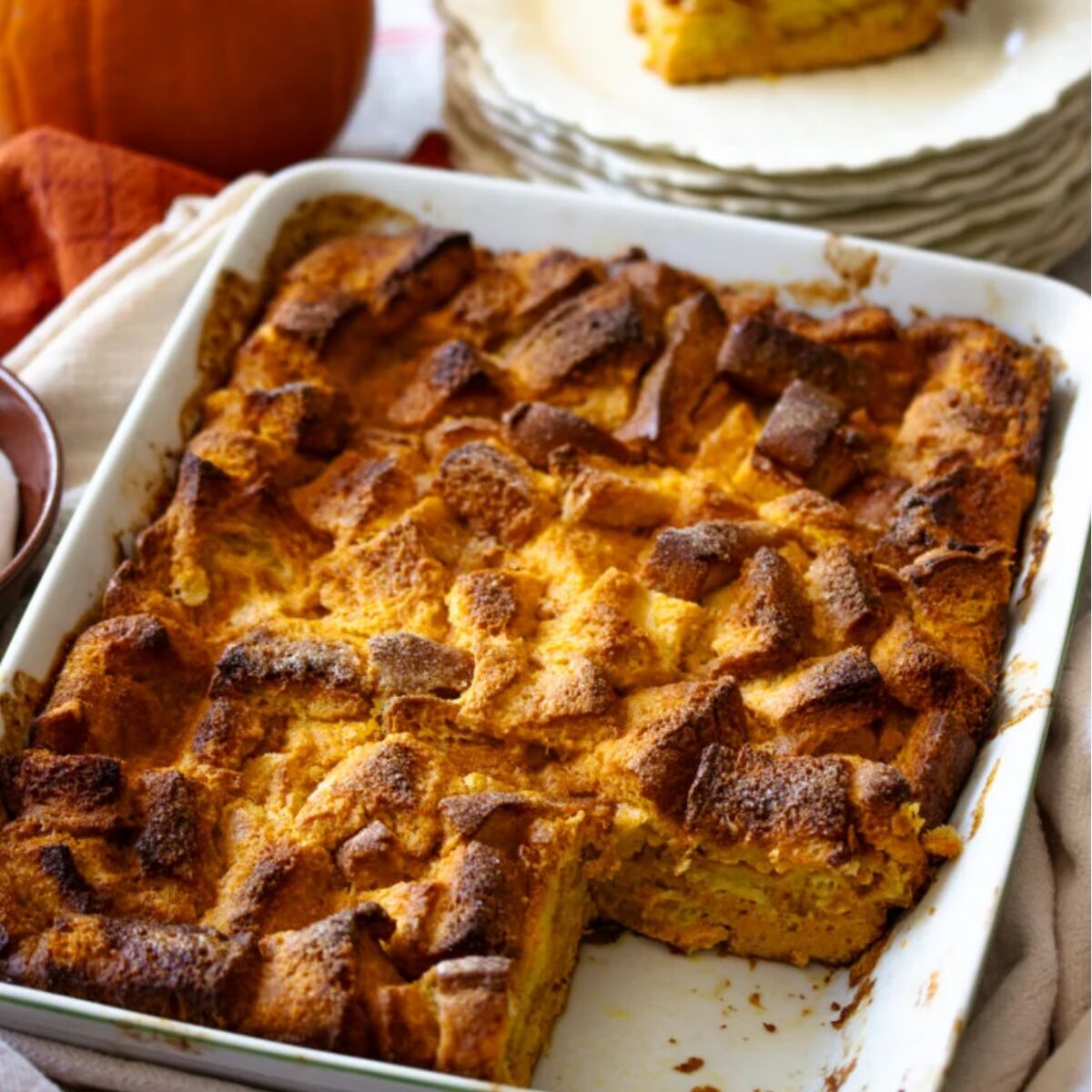Baked Pumpkin French Toast