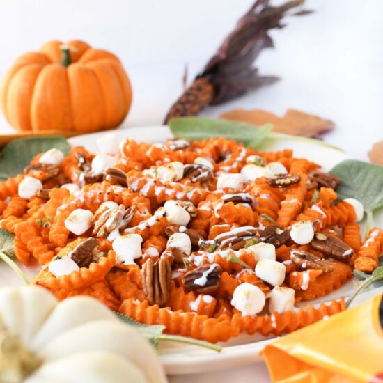 Sweet Potato Loaded Fry Cassserole