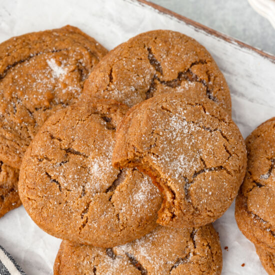 Ginger Molasses Cookies