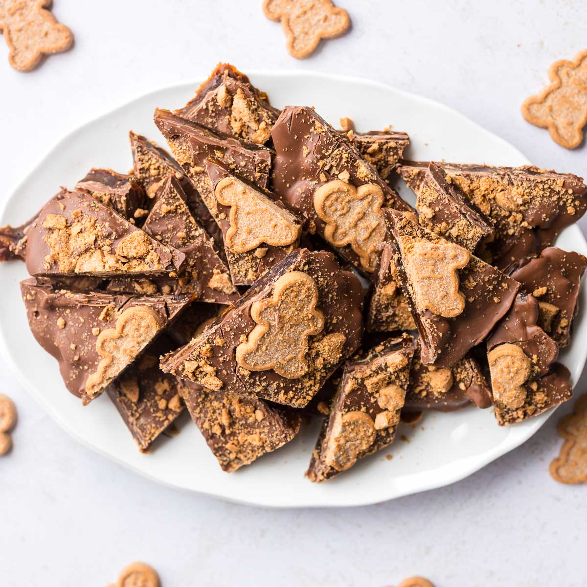 Gingerbread Crack Date Bark