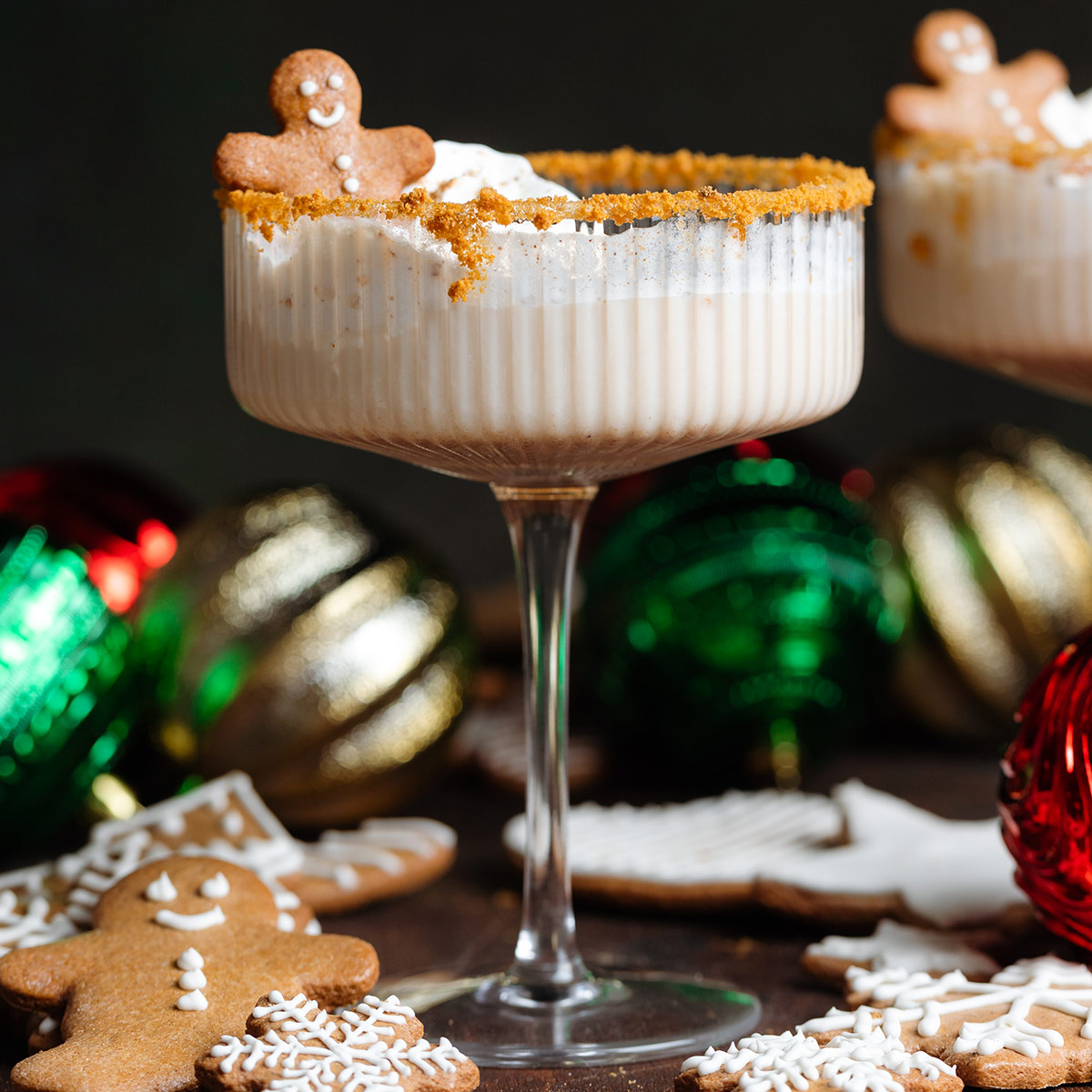 Creamy Gingerbread Martini