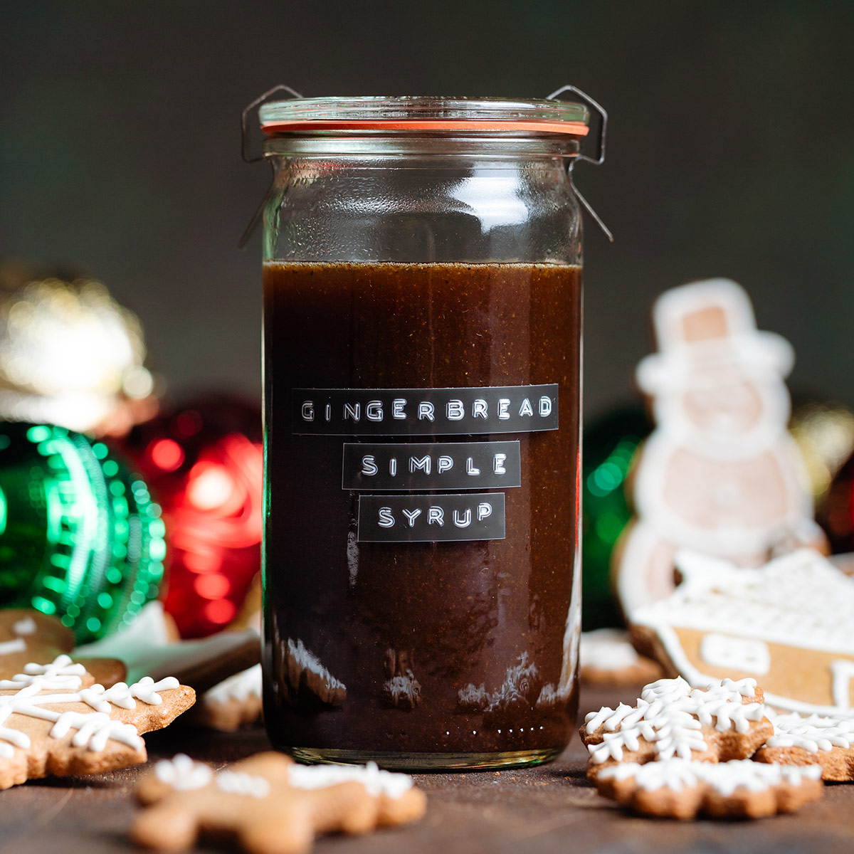Gingerbread Simple Syrup