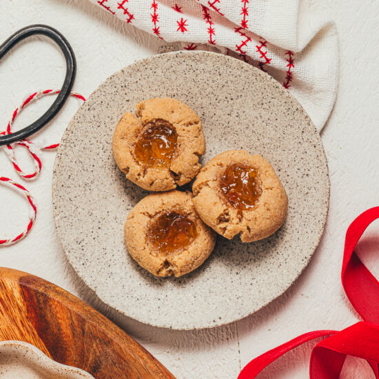 Gluten Free Thumbprint Cookies