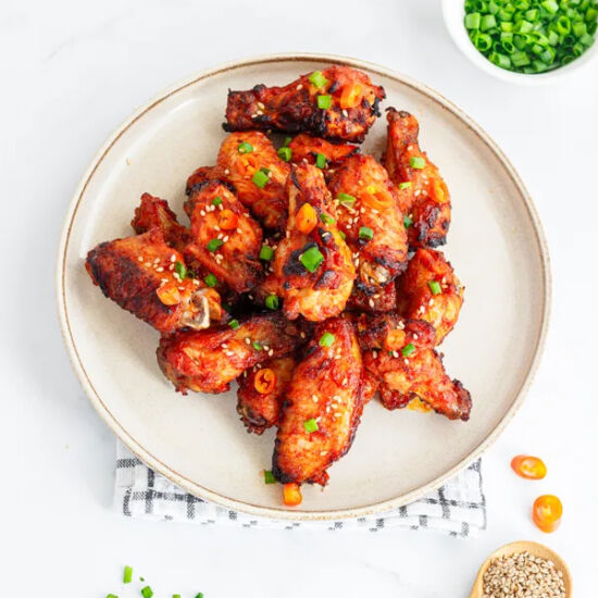 Korean Gochujang Chicken Wings