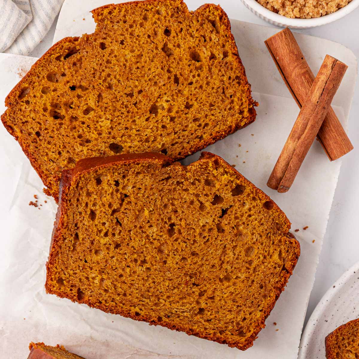 Greek Yogurt Pumpkin Bread