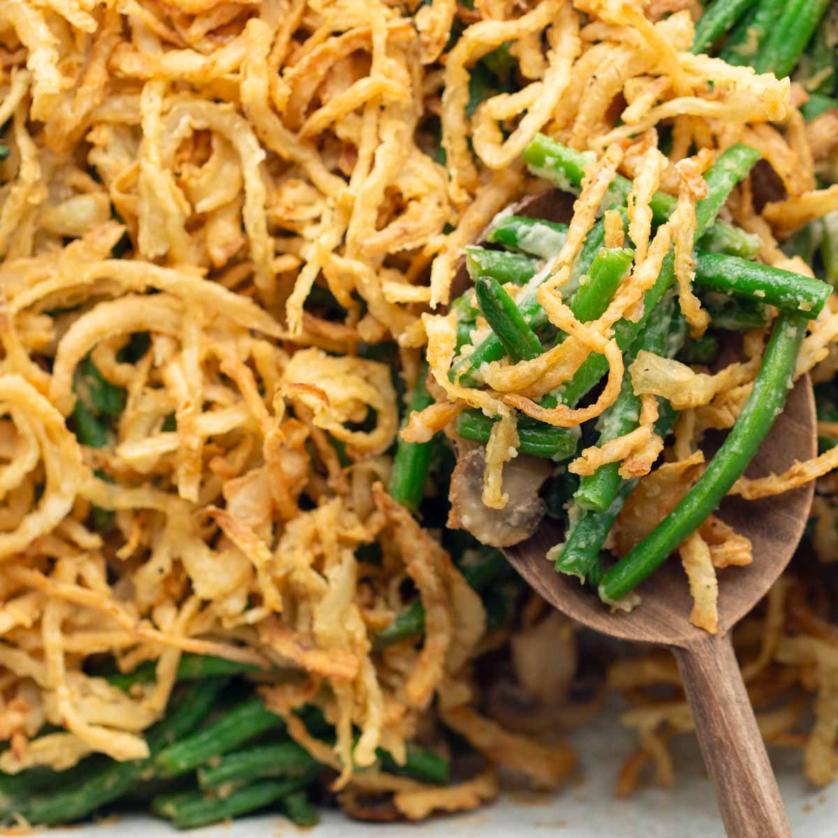 Fresh Green Bean Casserole