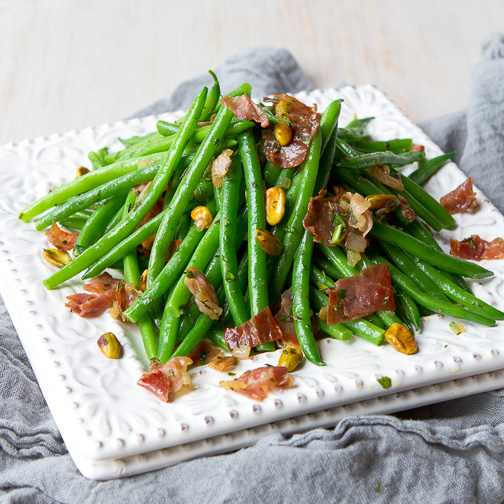 Green Beans with Prosciutto