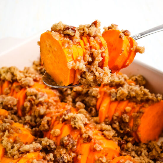 Hasselback Sweet Potatoes