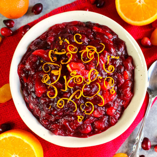 Homemade Cranberry Sauce
