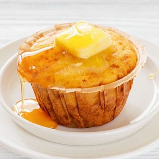 Honey Cornbread Muffins