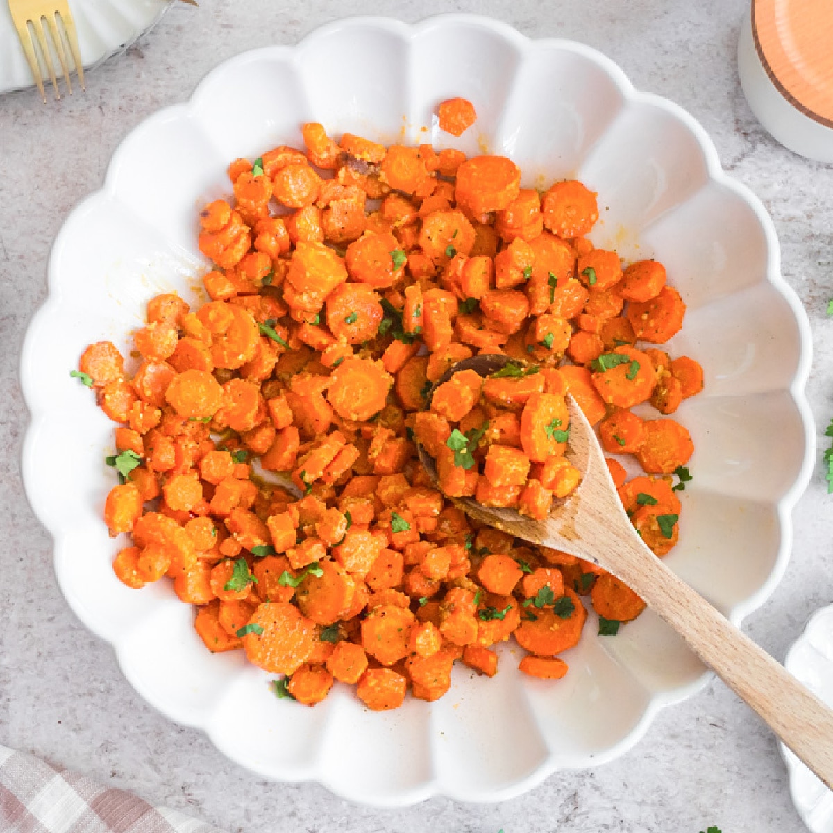 Glazed Honey Mustard Carrots