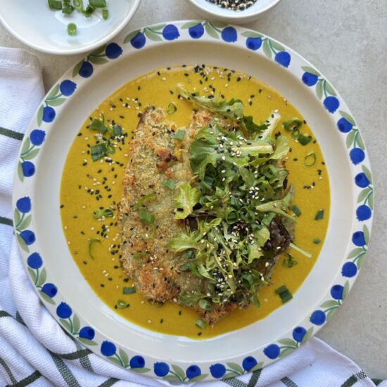 Eggplant Katsu Curry