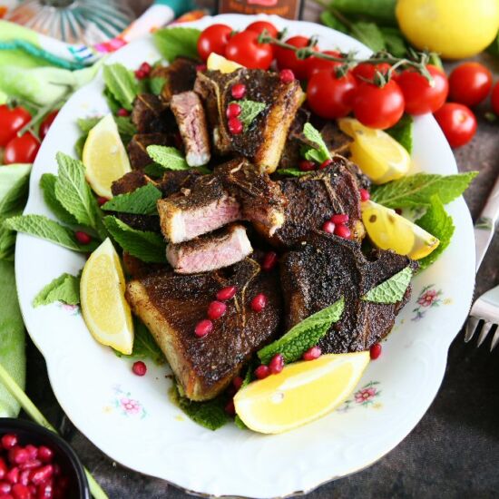 Ras el Hanout Lamb Chops