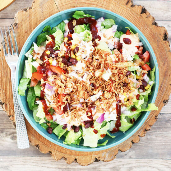 BBQ Turkey Salad