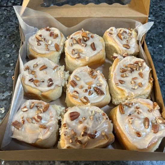 Pumpkin Spice Cinnamon Rolls
