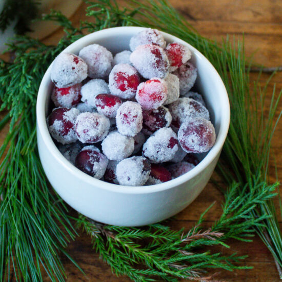 Sugared Cranberries