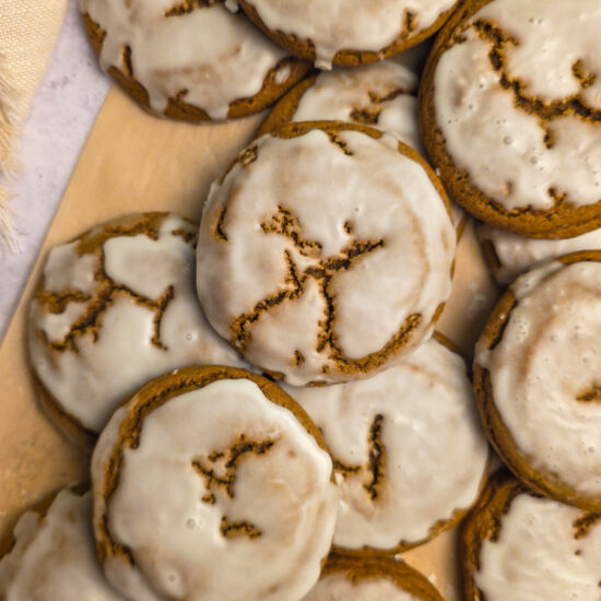 Iced Gingerbread Cookies