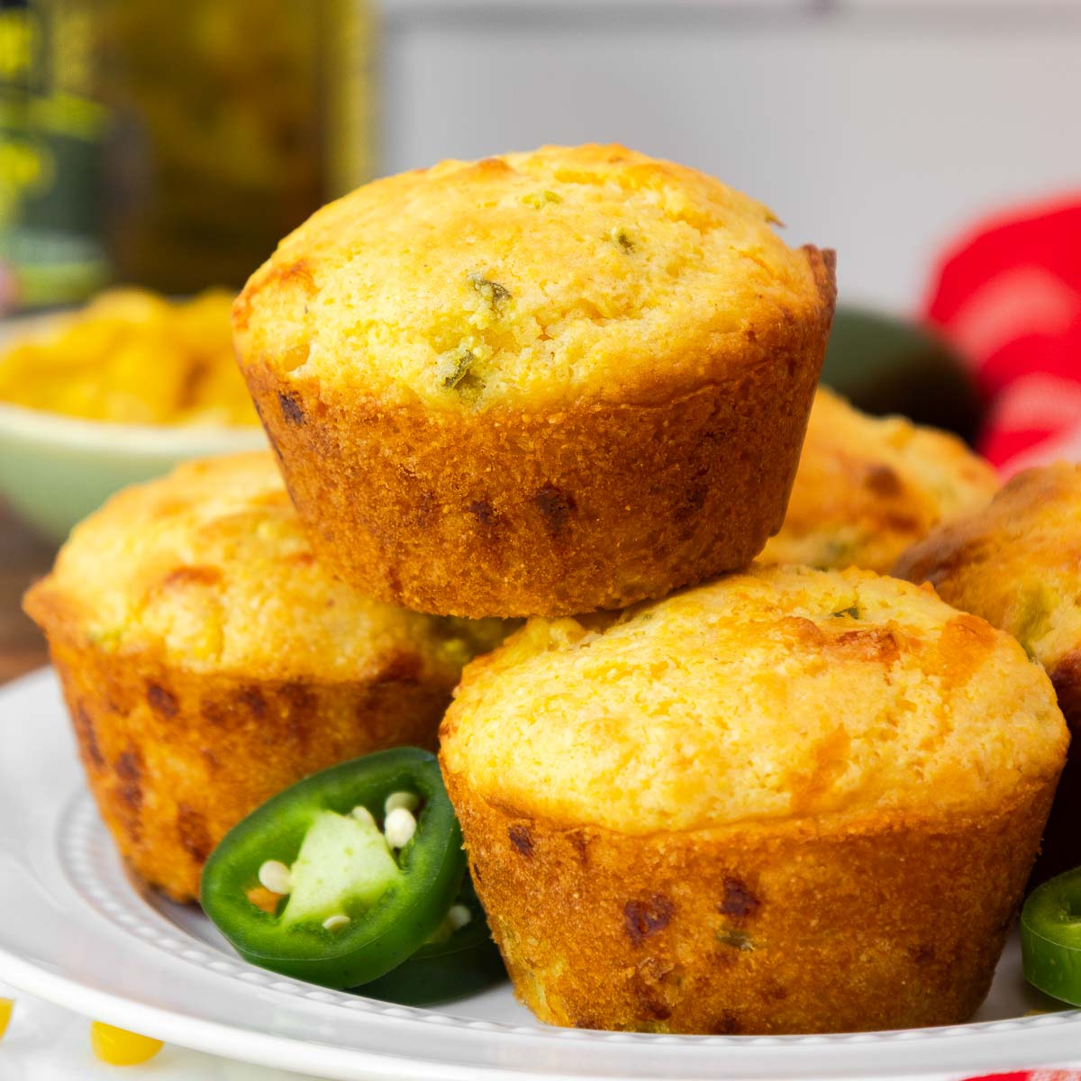 Jiffy Jalapeño Cornbread Muffins