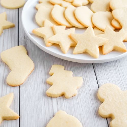 Lemon Cut-Out Sugar Cookies
