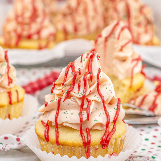Christmas Tree Cupcakes