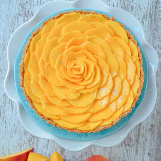 Mango Tart with Pastry Cream
