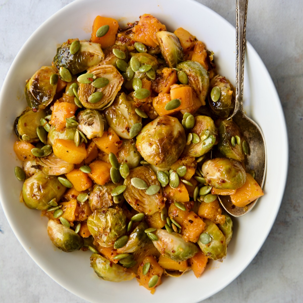 Brussels Sprouts & Butternut Squash