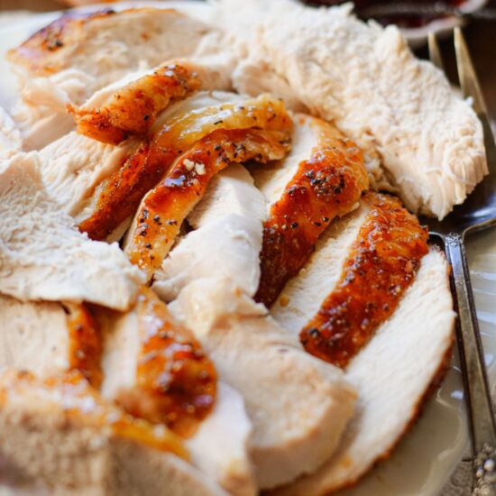 Maple Glazed Turkey Breast